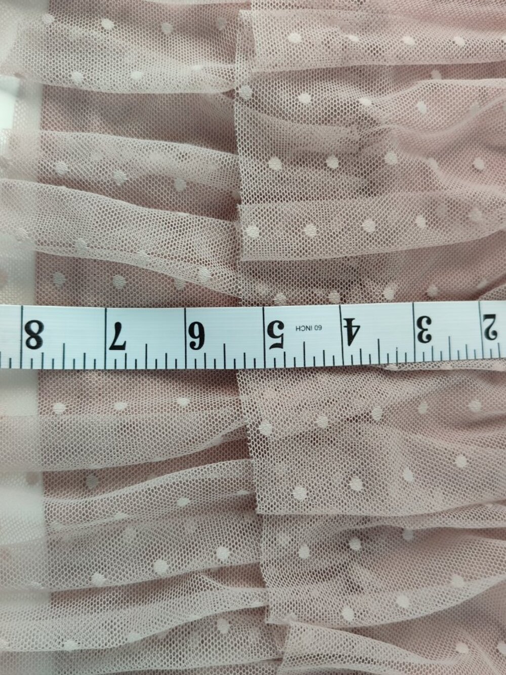 Ryu Whimsical Lace Swiss Dot Tulle Tiered Dress Set Size M - Picture 13 of 13